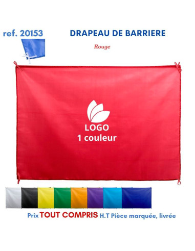 DRAPEAU POUR BARRIERE REF 20153 20153 SUPPORTERS : OBJETS PUBLICITAIRES  4,86 €