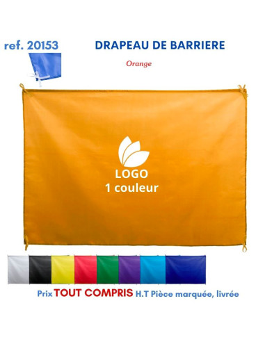 DRAPEAU POUR BARRIERE REF 20153 20153 SUPPORTERS : OBJETS PUBLICITAIRES  4,86 €