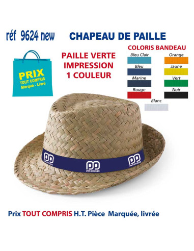 CHAPEAU DE PAILLE REF 9624NEW 9624 CHAPEAUX  5,41 €