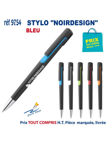 STYLO "NOIRDESIGN" REF 9754 9754 STYLOS PUBLICITAIRES PERSONNALISES  1,83 €