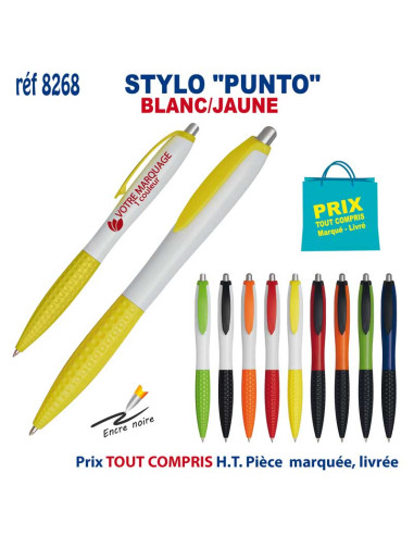 STYLO "PUNTO" REF 8268 8268 STYLOS PUBLICITAIRES PERSONNALISES  0,84 €