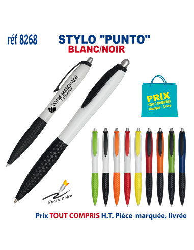 STYLO "PUNTO" REF 8268 8268 STYLOS PUBLICITAIRES PERSONNALISES  0,84 €