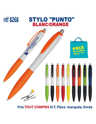 STYLO "PUNTO" REF 8268 8268 STYLOS PUBLICITAIRES PERSONNALISES  0,84 €