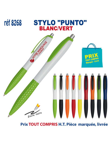 STYLO "PUNTO" REF 8268 8268 STYLOS PUBLICITAIRES PERSONNALISES  0,84 €