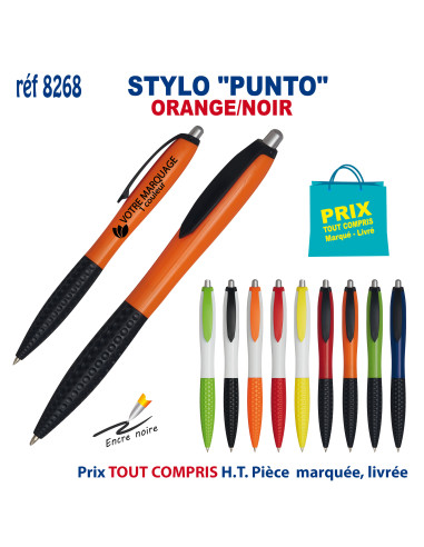 STYLO "PUNTO" REF 8268 8268 STYLOS PUBLICITAIRES PERSONNALISES  0,84 €