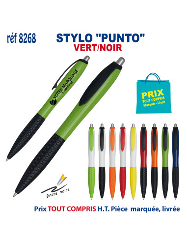 STYLO "PUNTO" REF 8268 8268 STYLOS PUBLICITAIRES PERSONNALISES  0,84 €