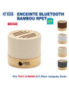 ENCEINTE BLUETOOTH BAMBOU RPET REF 6568 6568 ECOUTEURS - HAUT PARLEUR  12,58 €