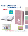 CARNET A5 COTON RECYCLE REF 9390 9390 Carnet personnalisé  4,77 €