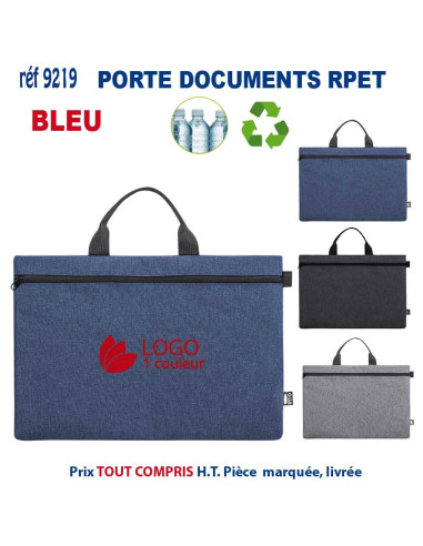 PORTE-DOCUMENTS RPET REF 9219 9219 SACOCHES - PORTE DOCUMENTS  4,53 €