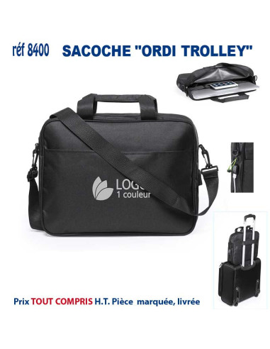 SACOCHE ORDI TROLLEY REF 8400 8400 Accueil  28,30 €