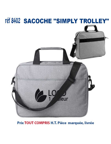 SACOCHE SIMPLY TROLLEY REF 8402 8402 Accueil  14,93 €