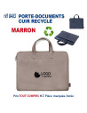 PORTE DOCUMENTS CUIR RECYCLE REF 8403 8403 Accueil  24,17 €