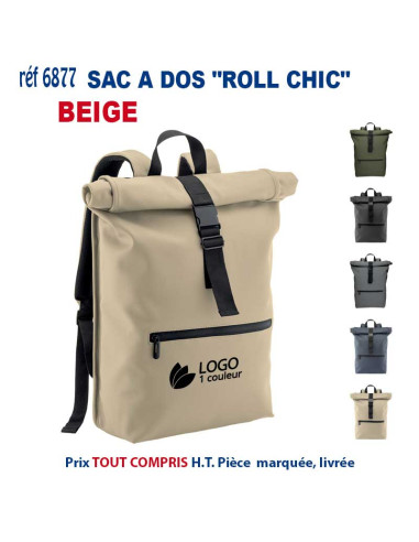 SAC A DOS ROLL CHIC REF 6877 6877 SAC A DOS  38,40 €