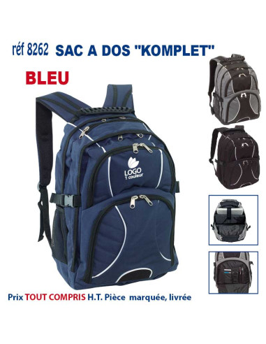 SAC A DOS "KOMPLET" REF 8262 8262 SAC A DOS  33,53 €