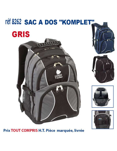 SAC A DOS "KOMPLET" REF 8262 8262 SAC A DOS  33,53 €