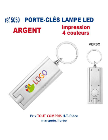 PORTE CLES LAMPE LED REF 5050 5050 PORTE CLES PLASTIQUE  1,99 €