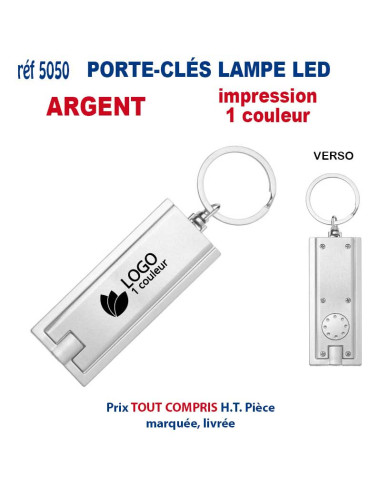 PORTE CLES LAMPE LED REF 5050 5050 PORTE CLES PLASTIQUE  1,99 €