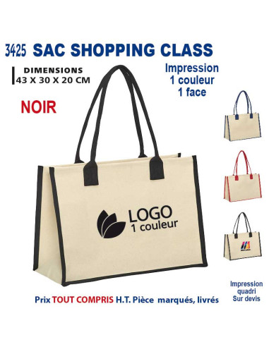 SAC SHOPPING CLASS REF 3425 3425 SACS SHOPPING - TOTEBAG  13,41 €