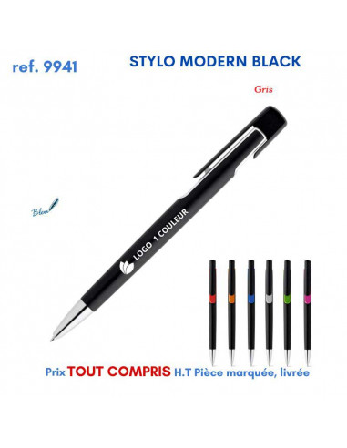 STYLO MODERN BLACK REF 9941 9941 Stylos plastiques  0,87 €