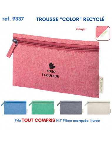 TROUSSE COLOR COTON RECYCLE REF 9337 9337 POCHETTE - PORTE ETIQUETTE BAGAGE  2,47 €