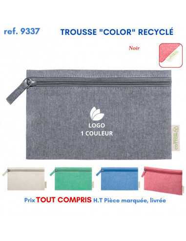 TROUSSE COLOR COTON RECYCLE REF 9337 9337 POCHETTE - PORTE ETIQUETTE BAGAGE  2,47 €